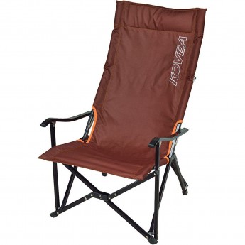 Кресло складное KOVEA LOW LONG RELAX CHAIR, коричневое