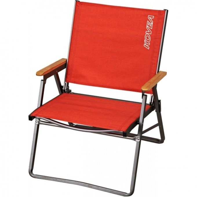 Кресло складное KOVEA TITAN FLAT CHAIR II M, красный KECU9CA-06SU