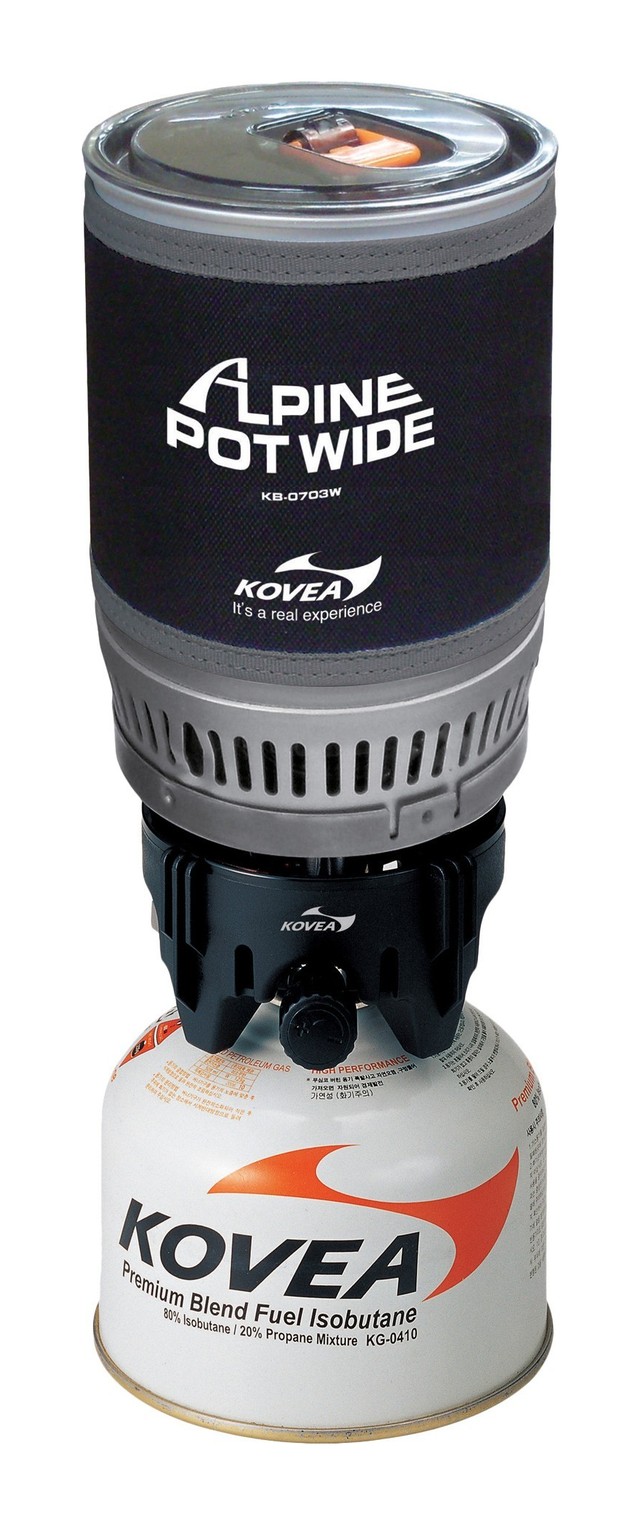 Быстрая горелка Kovea Alpine Pot Wide в собранном виде